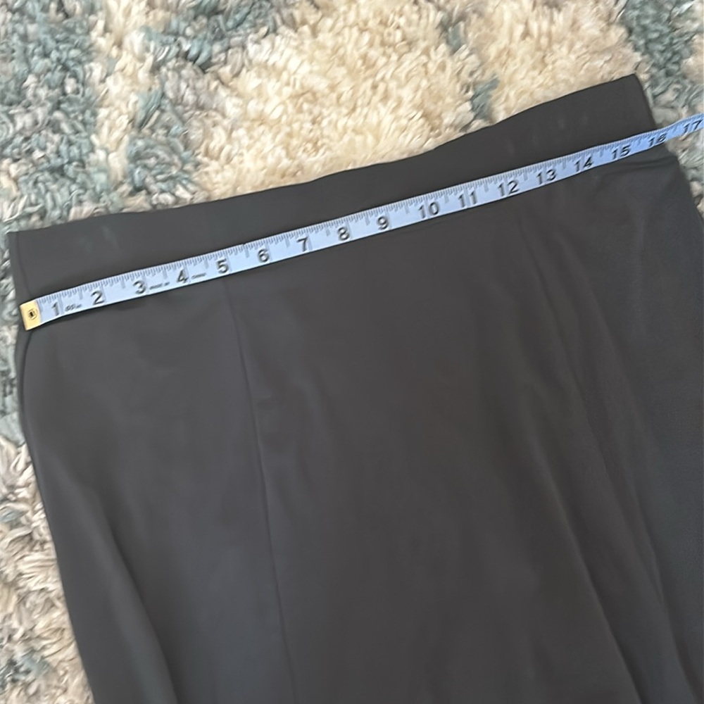 Every Day by Susan Graver Regular Liquid Knit Maxi Skirt ~ Thunder Grey - Picture 5 of 7